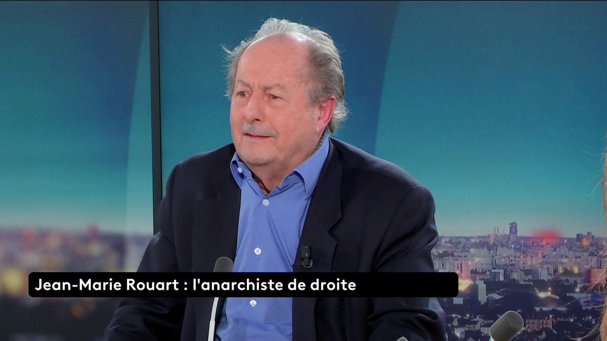 🗣 “La justice est un État dans l’État. C’est une caste que je considère néfaste pour la démocratie”, déclare Jean-Marie Rouart, académicien, dans l’émission #LePouretleContre.