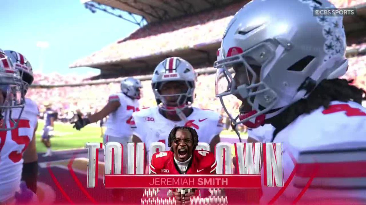 JEREMIAH SMITH TO THE HOUSE! Ohio State Football takes the lead!