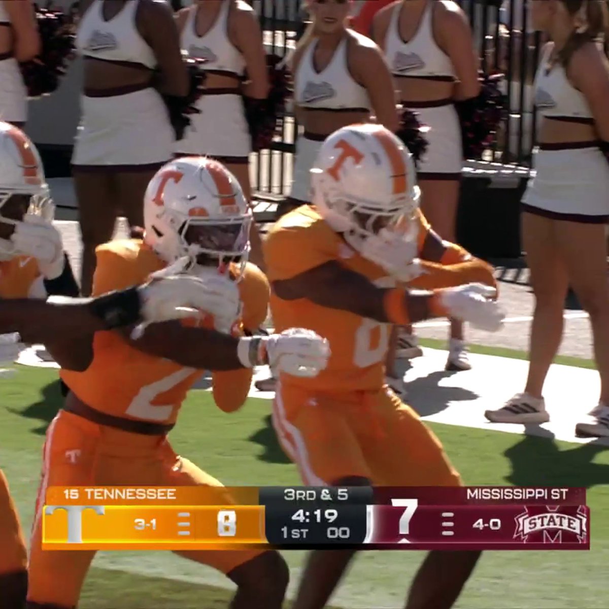 VOLS GET THE PICK-SIX 👀 Tennessee Football