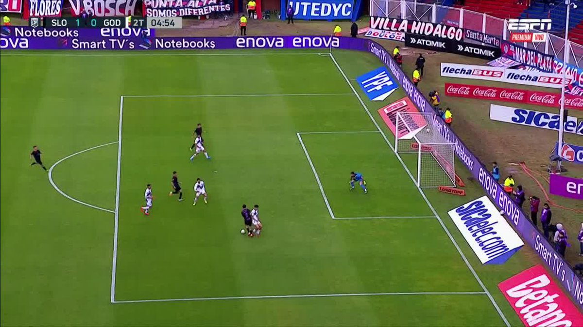 👤 El penal que cobró NICOLÁS LAMOLINA para San Lorenzo por falta sobre Ezequiel Cerutti. ⁉️ ¿Qué les parece?