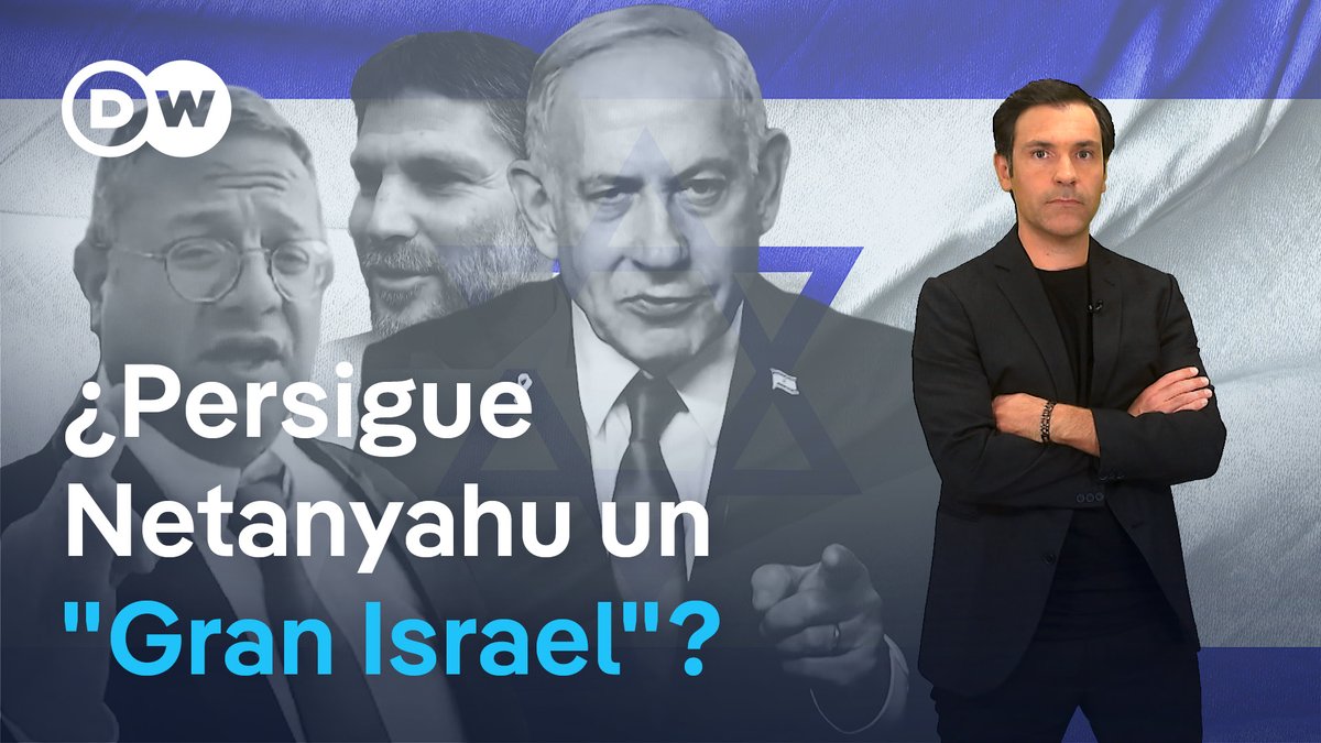 Qué es el "Gran Israel", el plan de la ultraderecha israelí para ampliar las fronteras del Estado “Máximo territorio, mínima población”. El lema coincide con lo que grupos de nacional-religiosos judíos e israelíes ultraderechistas han bautizado comoel “Gran Israel”, proyecto que persigue redibujar las fronteras de Oriente Medio. ¿Cuál es el origen de ese “Gran Israel”? ¿A qué territorios se refiere? ¿Qué consecuencias tendría para el pueblo palestino y la región? Se lo explicamos en #DW Analiza.