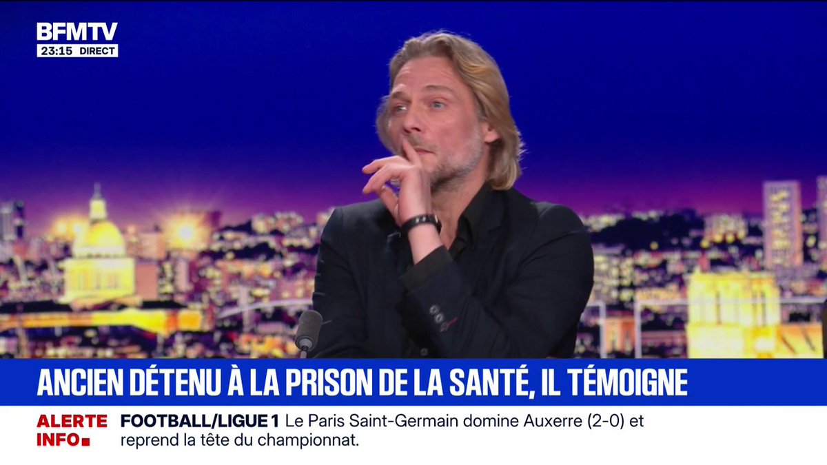 "On ne peut pas se préparer à la prison": ancien détenu de la prison de la santé, Thierry-Paul Valette témoigne