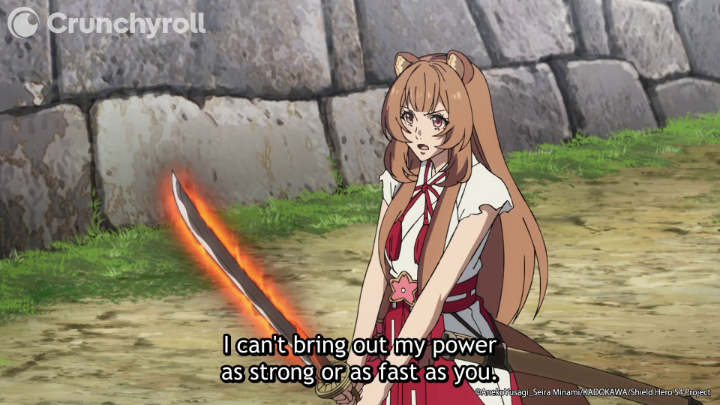 Raphtalia has grown so much ⚔️ (via The Rising of the Shield Hero)