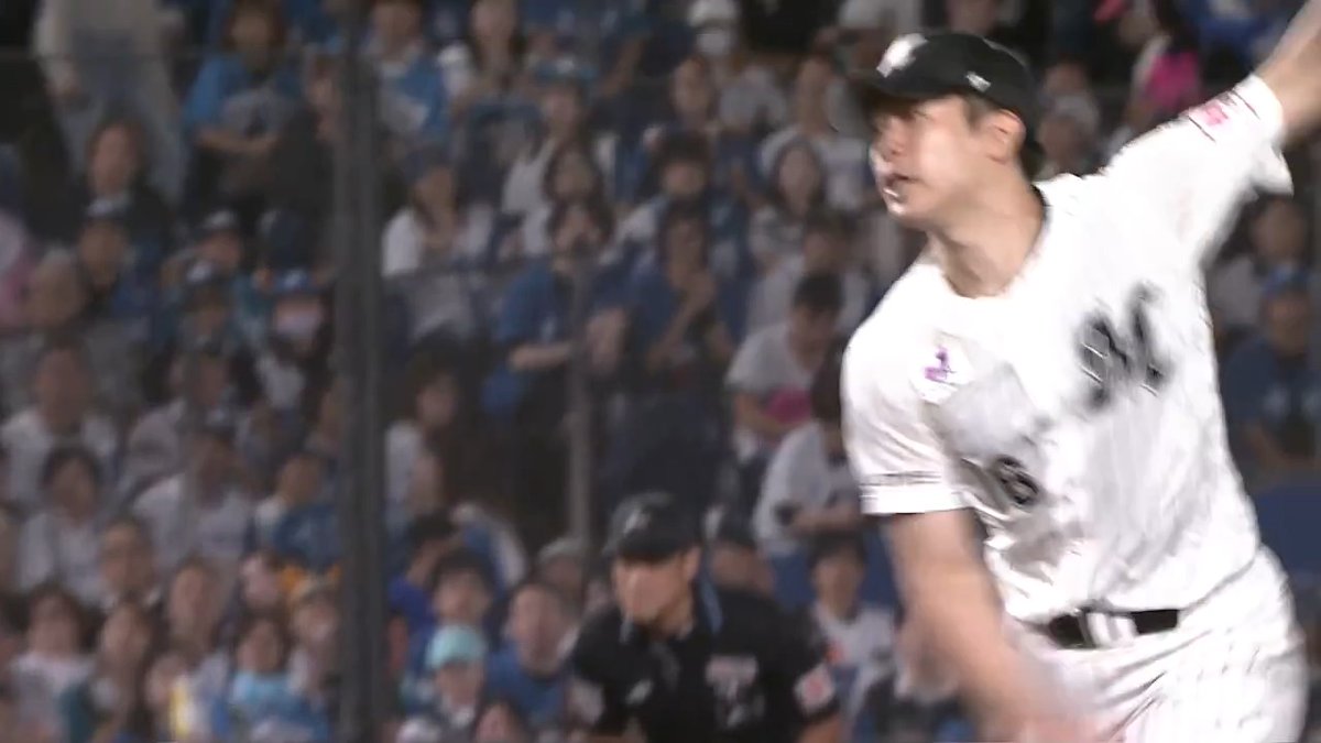 【種市篤暉】 優勝争いの裏で種市篤暉が恐らく史上空前とも言える大記録、圧倒的な空振り率32.8％を記録 1日で奪った空振り数はなんと42 これはここ3年で2番目に空振りが多かったの佐々木朗希よりも1.5倍 プロ野球全史で見たとしても史上1位の空振り数かも