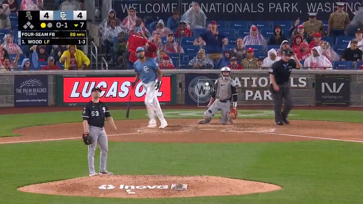 This James Wood home run is absolutely outrageous. This is so special and so elite. Over the bullpen to the opposite way. Just different. 31 bombs in his age 22 season as a marked man. Nats have a future MVP type slugger on their hands. Real ones know.