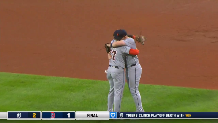 The Detroit Tigers clinch their spot in the postseason 🙌