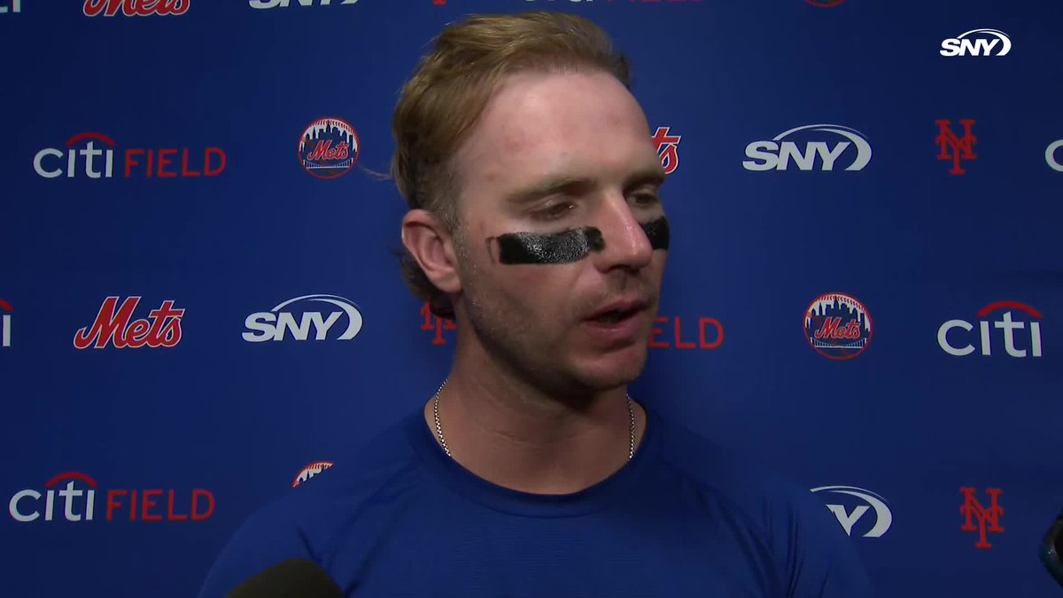"Go Brewers" -Pete Alonso after today's big W 🍻 (via SNY)