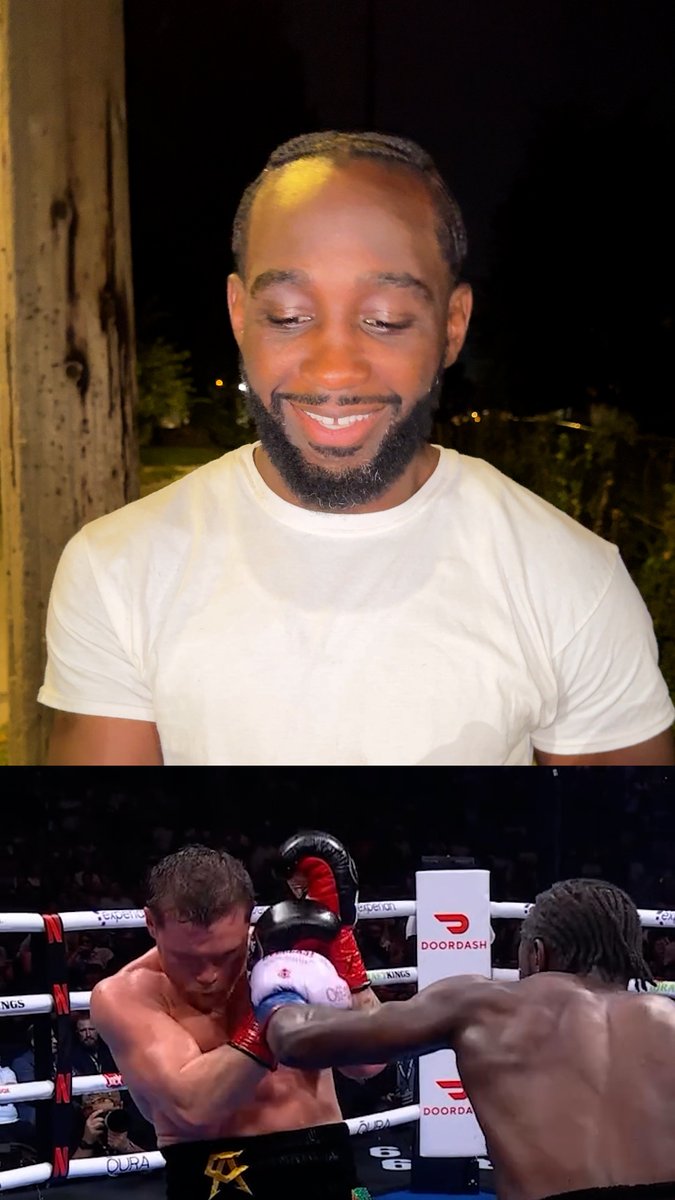 “That’s a punch I ain’t ever threw before. I was just in the zone.” Terence Crawford breaking down THAT nasty shot he landed on Canelo Álvarez 😮💨 #CaneloCrawford