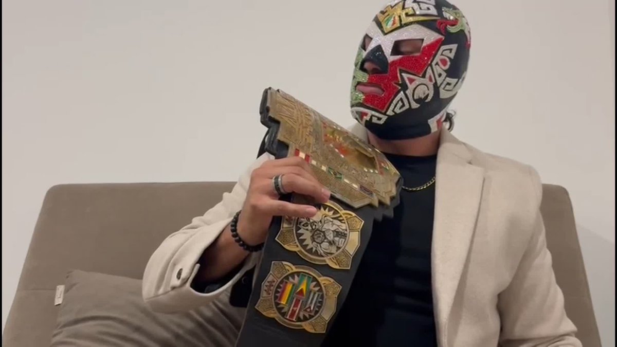 "I have eyes on your North American Title." Lucha Libre AAA Worldwide Latin American Champion Wagner3G has a warning for “All Ego” Ethan Page. 😳