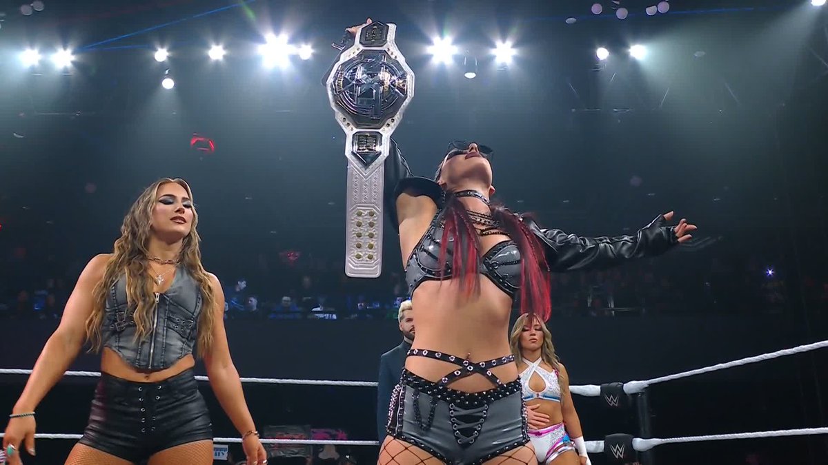 The Rockstar. 🤘 Can Jacy Jayne keep things rolling tonight at NXT No Mercy?