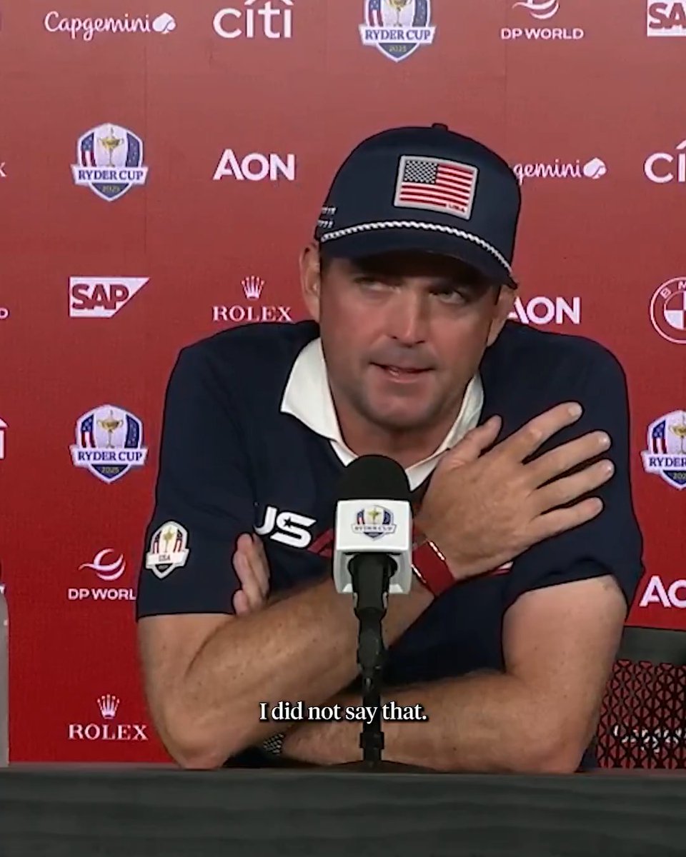 "I don't appreciate those words that you just said. I know what you're trying to do... And that wasn't right." Keegan Bradley took issue with a media member during his post-round press conference on Saturday night.