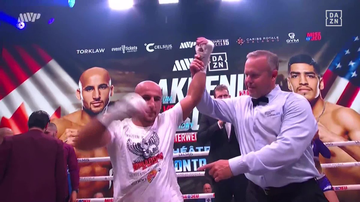 Mazlum Akdeniz DELIVERS in front of his hometown 🇨🇦 #Prospects15 | Live NOW on DAZN