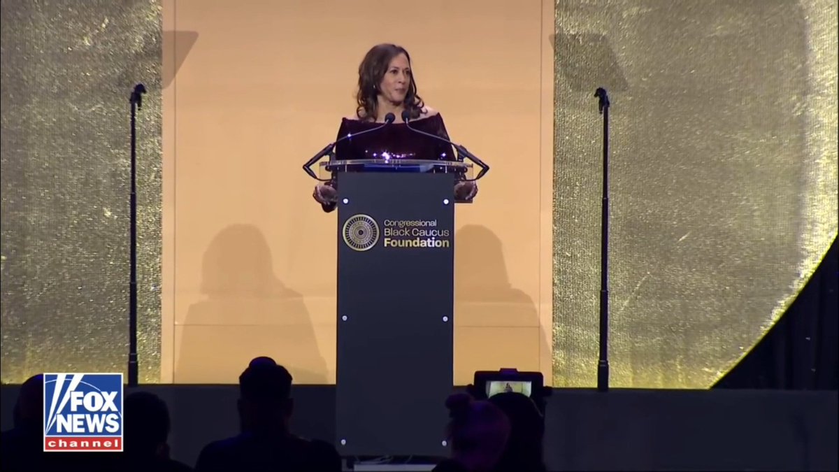 Former VP Kamala Harris suggests Jimmy Kimmel's show was pulled because President Trump's "fragile ego couldn't take a joke."