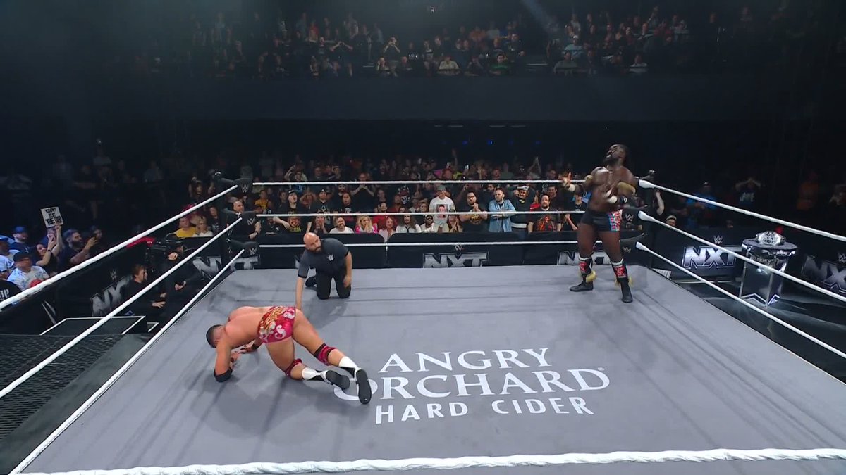 Ricky Saints and Oba Femi are giving us a good one at NXT No Mercy!! 🙌