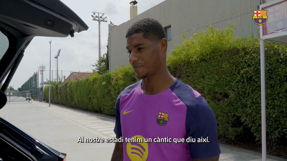 Rashford just made his own chant 😂 CUPRA