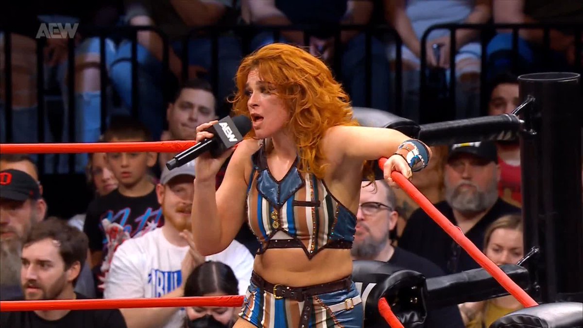 JAMIE HAYTER WANTS BLOOD AND GUTS! Watch #AEWCollision LIVE on TNT &amp; HBO Max