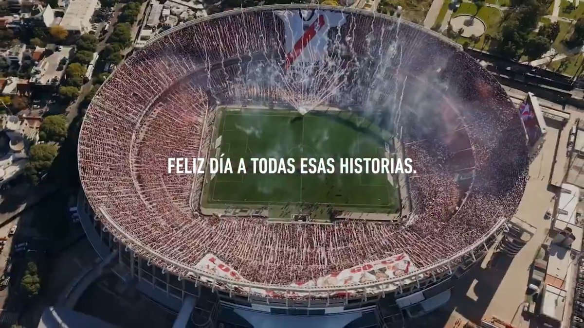 ¡FELIZ DÍA DEL HINCHA DE RIVER! 🤍❤️🤍
