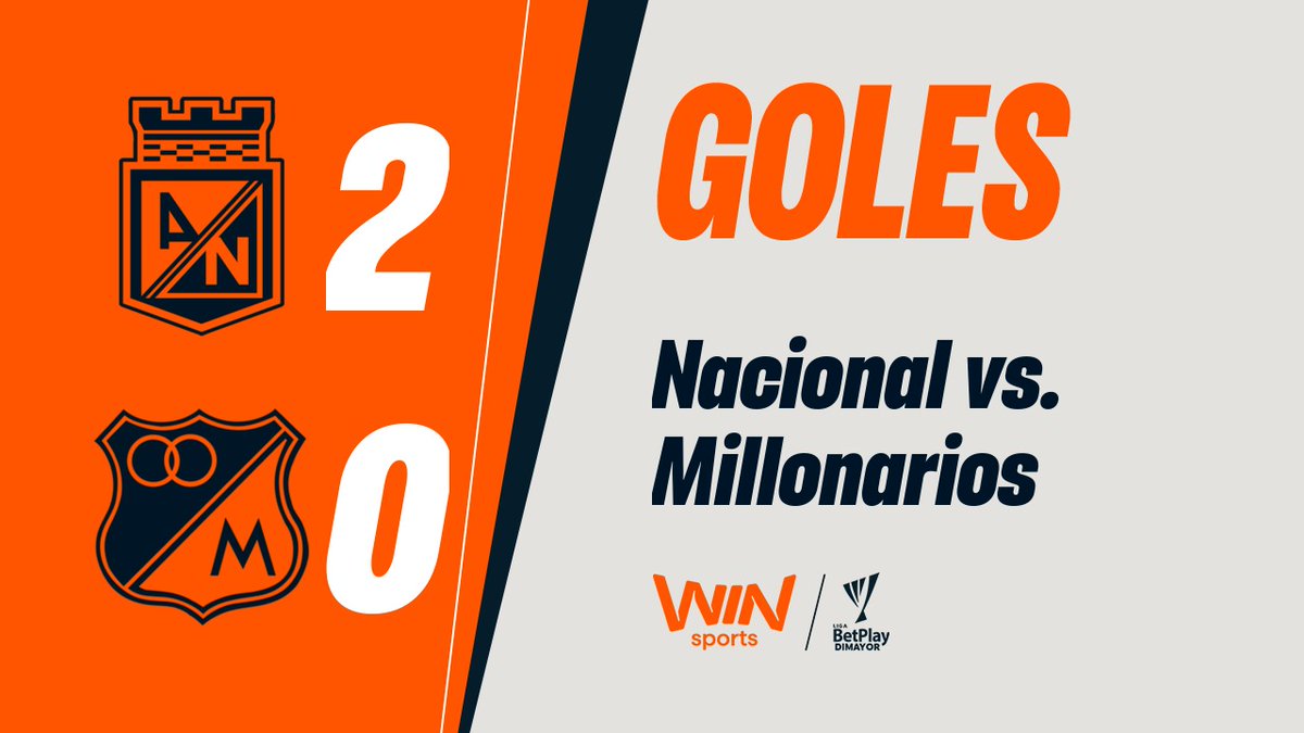 ¡NACIONAL SE QUEDÓ CON EL CLÁSICO Y CORTÓ UNA RACHA DE OCHO AÑOS SIN GANARLE A MILLONARIOS EN EL ATANASIO GIRARDOT! 🟢🔥🤯🏆 ⚽ El ‘Verdolaga’ venció al ‘Embajador’ 2-0 con goles de William Tesillo y de Jorman Campuzano de penal en la fecha 13 de #LALIGAxWIN 🔝