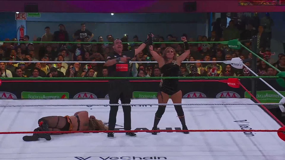 ¡Nos vemos en Héroes Inmortales para la revancha por el Campeonato Reina de Reinas! 🔥 #AlianzasAAA 🌟