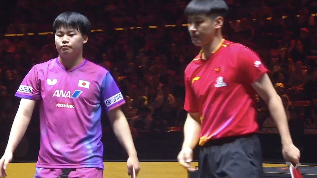 松島輝空 2回戦進出！ 中国選手にストレート勝ち✨ #チャイナスマッシュ 2025🇨🇳 ■男子シングルス1回戦 🇯🇵#松島輝空 3-0 薛飛🇨🇳 11-6/11-7/11-7 試合結果・トーナメント表👉 #卓球 #テレ東