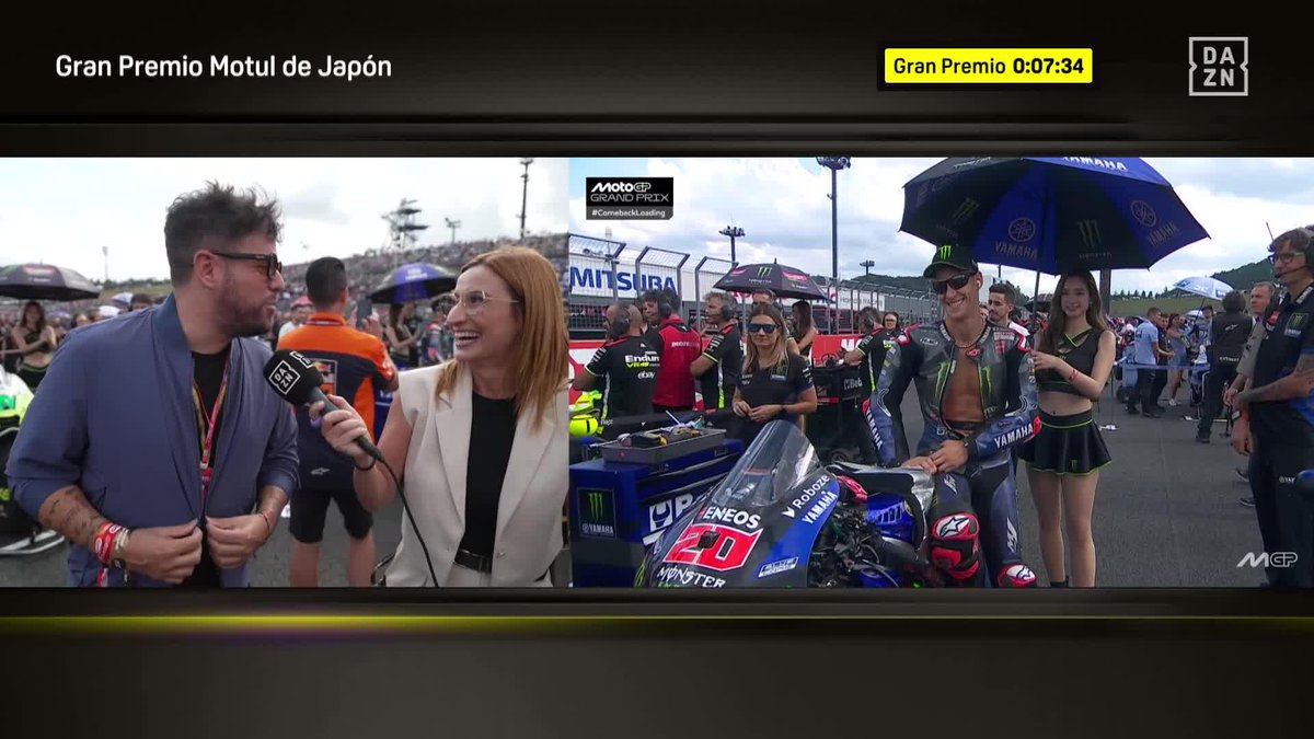 Pablo López poniendo letra a la vida de Marc Márquez 🥰🎶 "Siempre ha salido a que parezca el último día de su vida. Es una inspiración para todos" #JapaneseGP 🇯🇵 #MotoGP 🏁