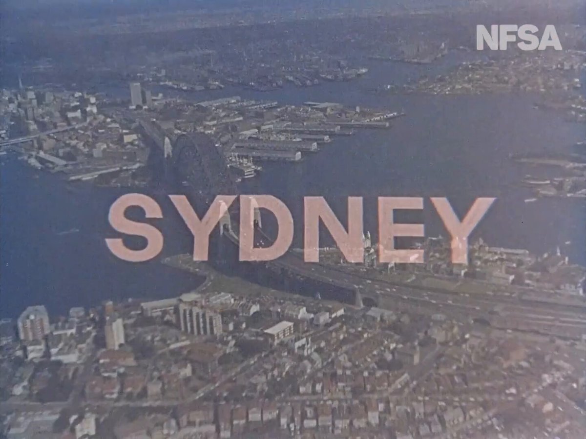 A life with no diversity, Sydney, Australia (1966) No machetes, graffiti, or any dark-skinned people in sight.