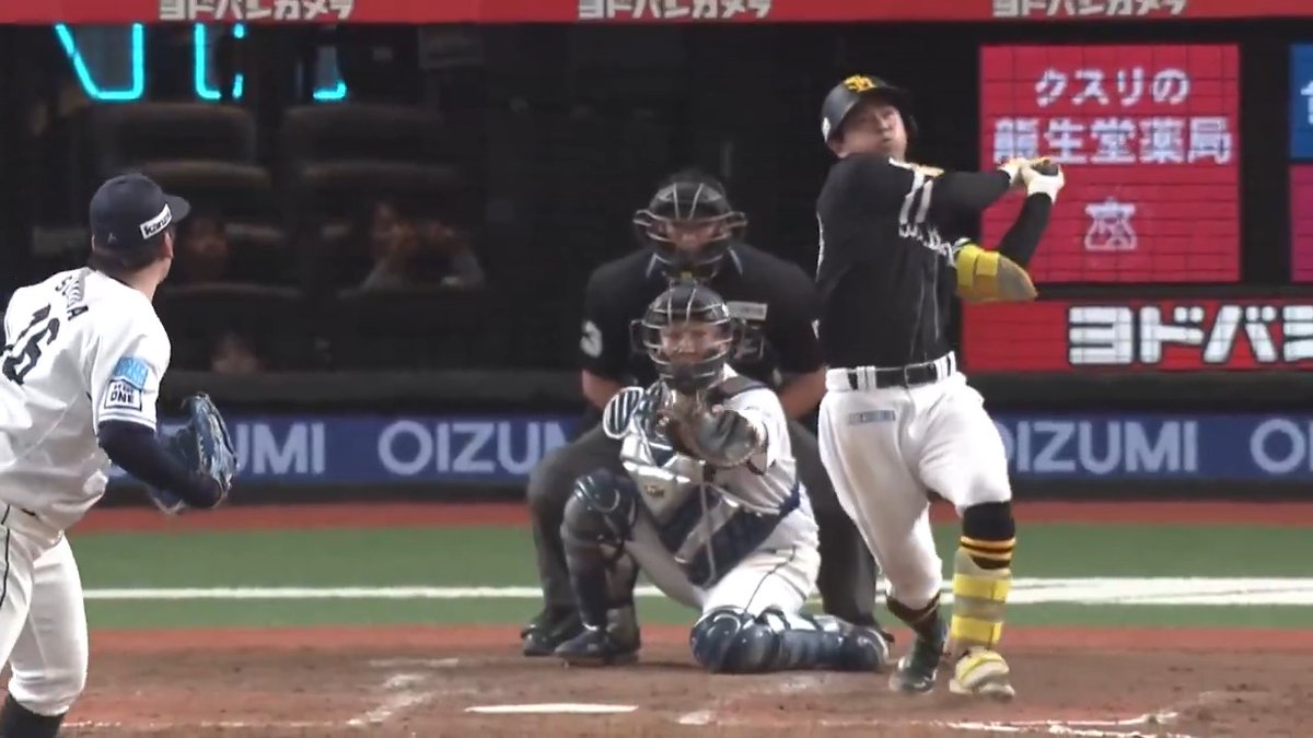 本日4打数4安打！ 福岡ソフトバンク 佐藤直樹 選手がソロホームランを放ち点差を広げる！🌈 👇ライブ配信はこちら