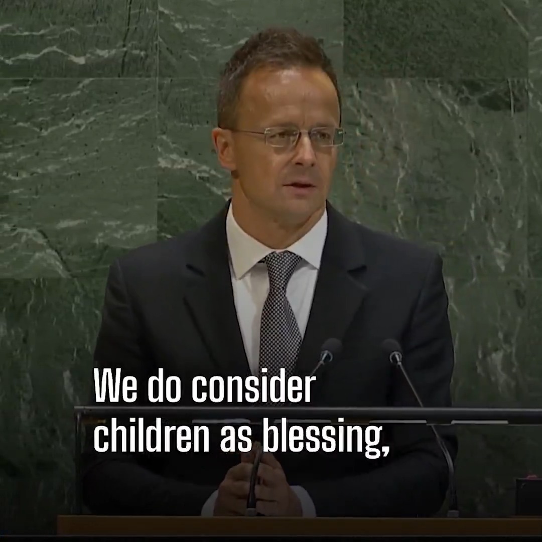 In Hungary, we consider family the basis of society. That’s why we spend 5% of our GDP to support them, the highest in the OECD. Children are a blessing, and no parent should be worse off for deciding to have kids.