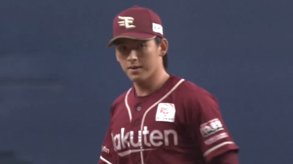 【6回裏：B 10-1 E】 #林優樹 選手、今日プロ初登板！ #RakutenEagles #キ！