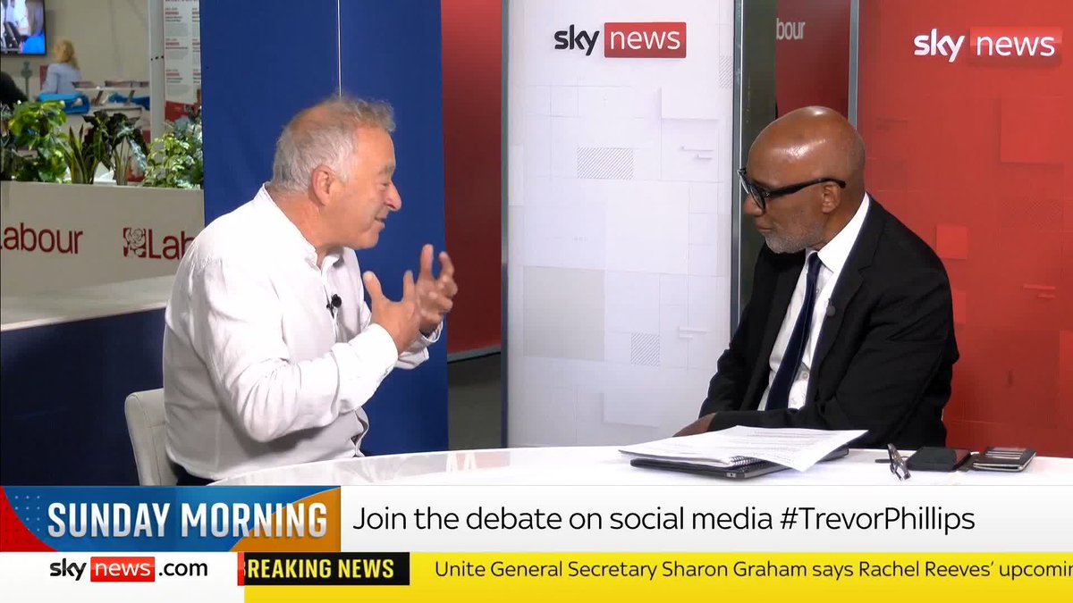 'We’re in a happiness depression among our children. There’s a shortage of happiness.” Children’s Laureate Frank Cottrell-Boyce says schools aren’t teaching children to enjoy reading #TrevorPhillips 📺Sky 501 and YouTube