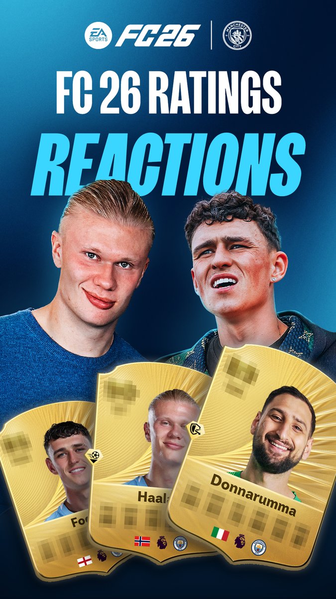 "We need to have a conversation!" 👀 Find out what our players make of their #FC26 ratings! 🎮 Man City Esports | @EASportsFC
