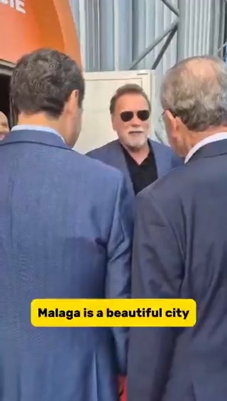 Su fama internacional empezó en Almería con 'Conan el Bárbaro'. Prometió que volvería y lo ha hecho.😜 Arnold Arnold Schwarzenegger vuelve a #Andalucía con la Comic-Con Málaga. #SDCCMálaga