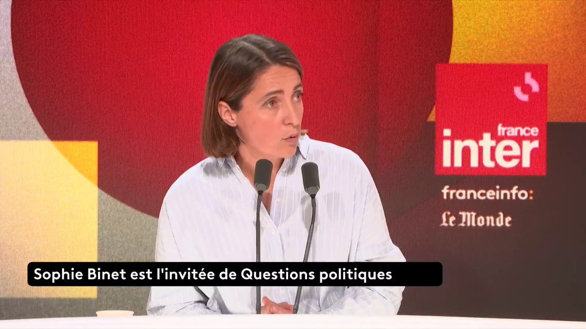 "On en a ras-le-bol de cette nuit sans fin du macronisme, avec ce disque rayé", clame la secrétaire générale de la CGT, Sophie Binet. "Cette politique de l’offre, il faut en changer et répondre aux exigences sociales." #QuestionsPol
