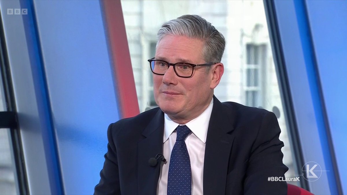 “The manifesto stands” Prime Minister Keir Starmer responds to #BBCLauraK’s questions about whether the government will raise VAT in the budget