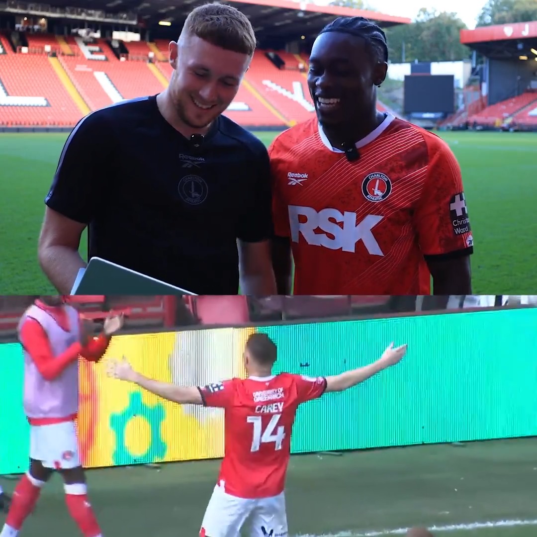 'Bro that's a hell of a strike!' 🤩 Sonny Carey and Tanto Olaofe watch back *that* goal 😮‍💨 #cafc