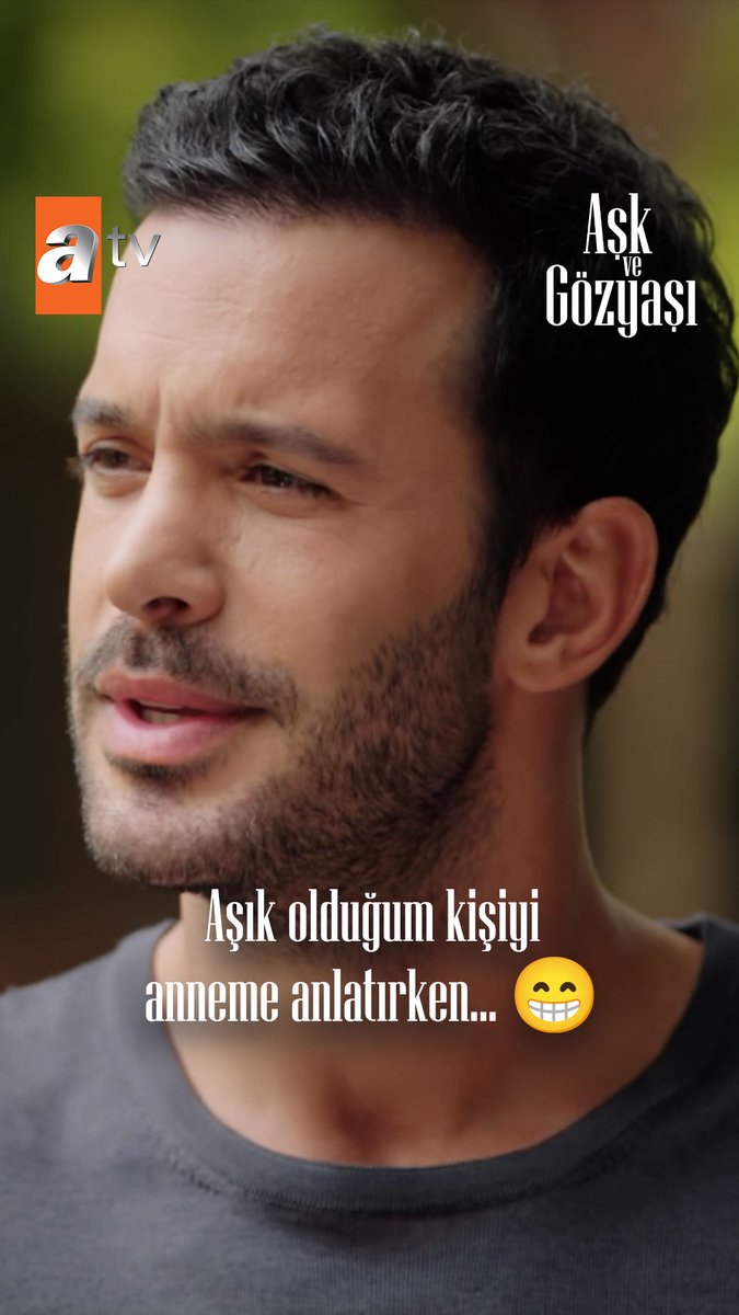 Aşık olduğum kişiyi anneme anlatırken... 😁 Aşk ve Gözyaşı yeni bölümüyle Cuma 20.00’de atv’de! ♥️ Daha fazlası için ➡️ #AşkveGözyaşı atv