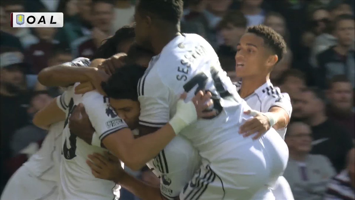 "That is a SIZZLING start from the Cottagers!" Raúl Jiménez gives Fulham an early lead at Villa Park ⚡️