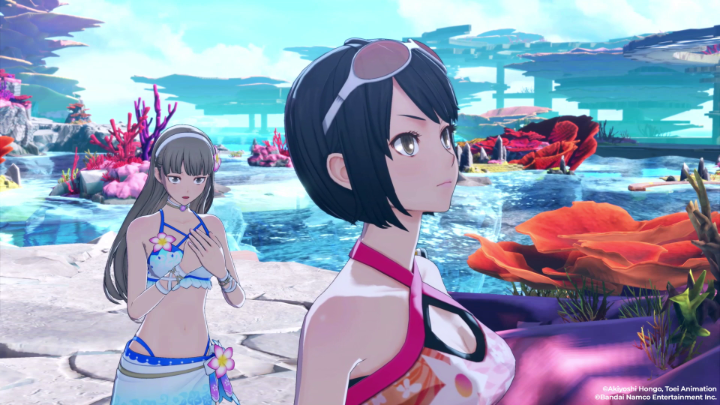 Have some fun at the beach or on an Adventure in the Digital World! The Swimwear, Chosen Children, and Digimon Costume Sets feature outfits with a variety of vibes to fit your mood. Pre-order now: *Costumes will be available separately post launch.