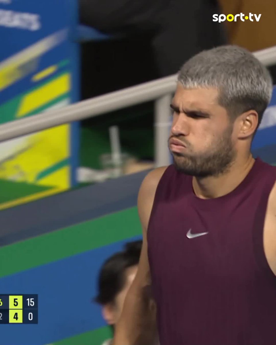 Alcaraz não é humano 👽 #sporttvportugal #TENISnaSPORTTV #TokyoATP