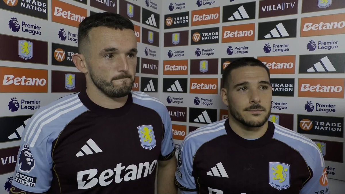 "We're starting to play a lot better" John McGinn and Emi Buendia react to Aston Villa's first PL win of the season 💪
