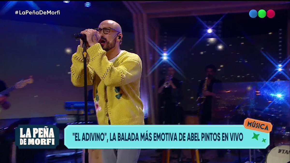 Una de las canciones más sentidas y emocionantes de Abel Pintos: “El adivino” 🥹🎶#AbelParaMi 📺 Mirá #LaPeñaDeMorfi por Telefe con Lizy Tagliani y Diego Leuco