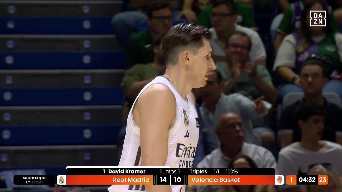 Kramer contra Kramer El francotirador haciendo de las suyas 🔥 Disfruta del partido #SupercopaEndesaxDAZN 🏀