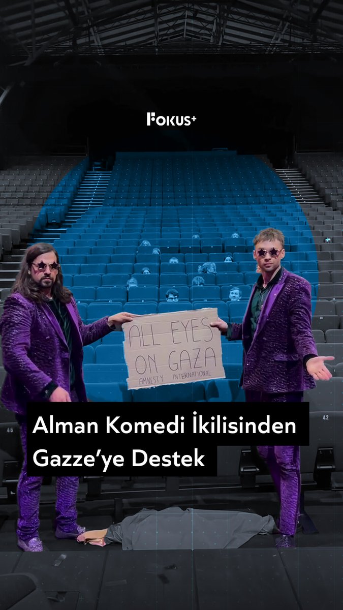 ➕ Ünlü Alman illüzyonist ikilisi Siegfried ve Joy, sosyal medyada Gazze’ye desteklerini gösterdikleri bir video paylaştı.