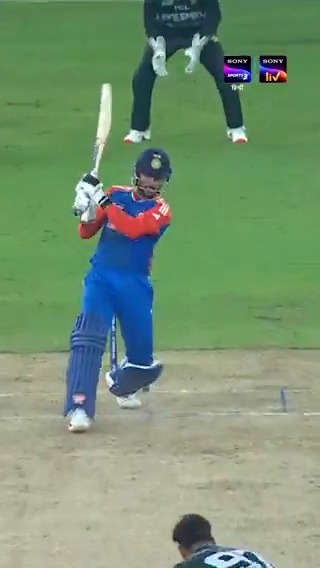 TILAK VARMA SMASHING RAUF 🥶