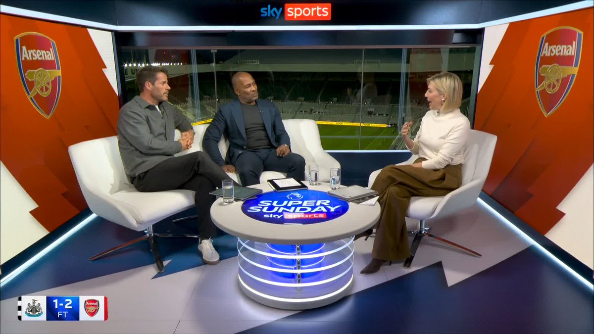 "A massive tool to have in your armoury" 🔑 Les Ferdinand and Jamie Redknapp discuss the importance of set pieces after Newcastle 1-2 Arsenal 🔊