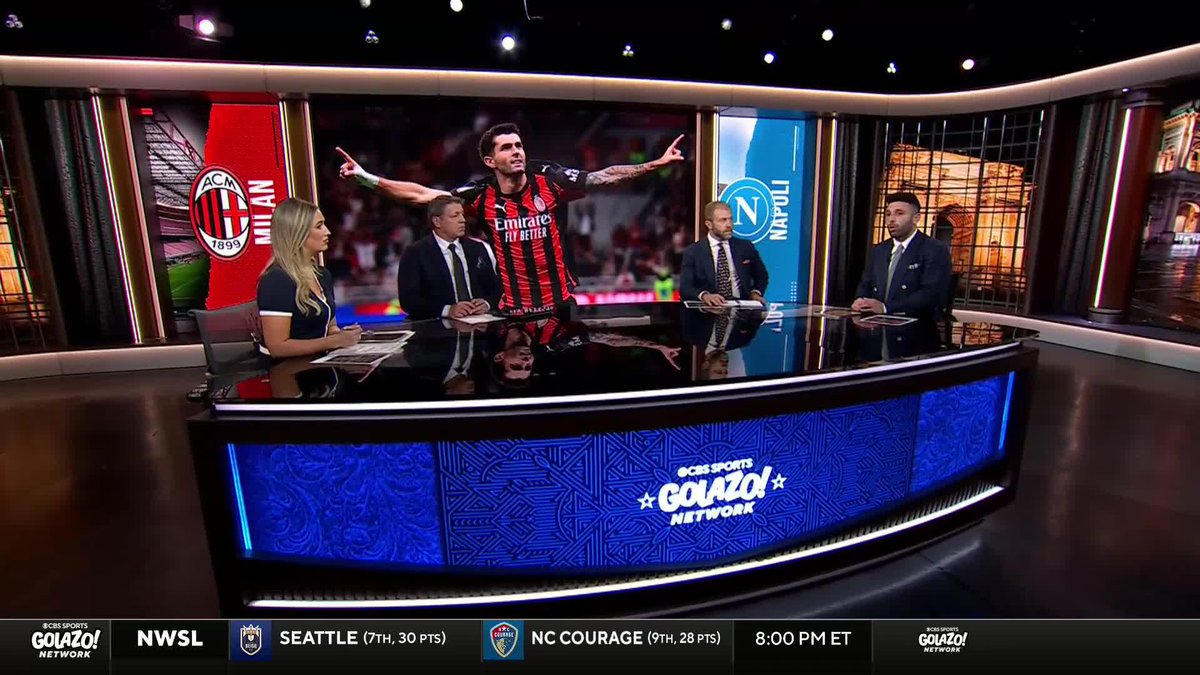 "Because [Christian Pulisic] is so humble, it underrates what he does. He's a star." 😤 The Serie A crew talk Captain America shining for Milan 🇺🇸🇮🇹