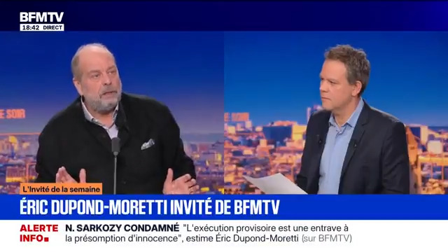 🔴 Regardez le vice de ce petit journaleux gauchiste de BFMTV Marc Fauvelle qui se sert de Dupond-Moretti pour cracher à la figure de confrères journalistes d'une chaîne concurrente, Cnews, et même demander sa censure par l'Arcom ! Pitoyable. (cc Pascal Praud G-William Goldnadel)