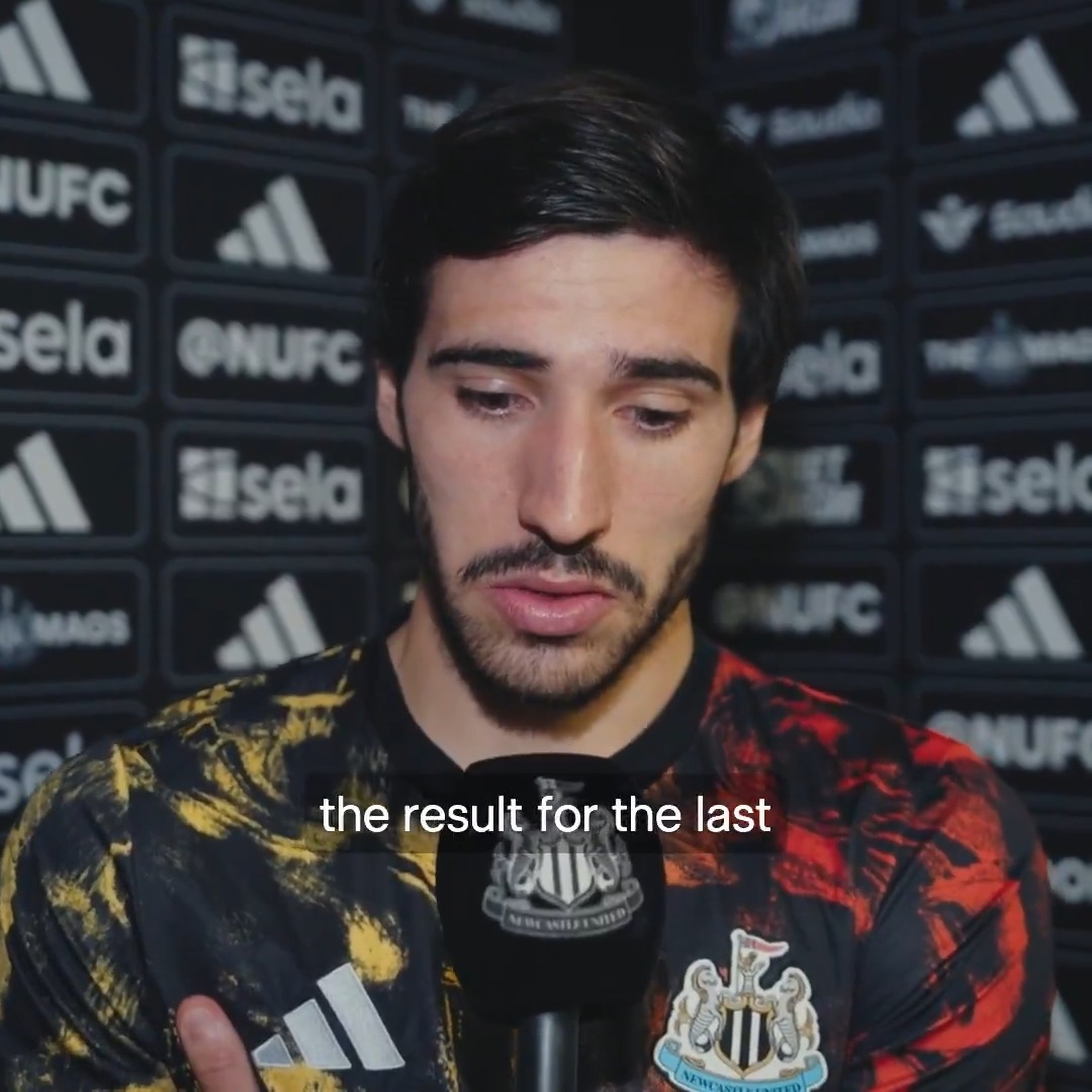 Sandro reflects on today's game at St. James' Park 🗣️