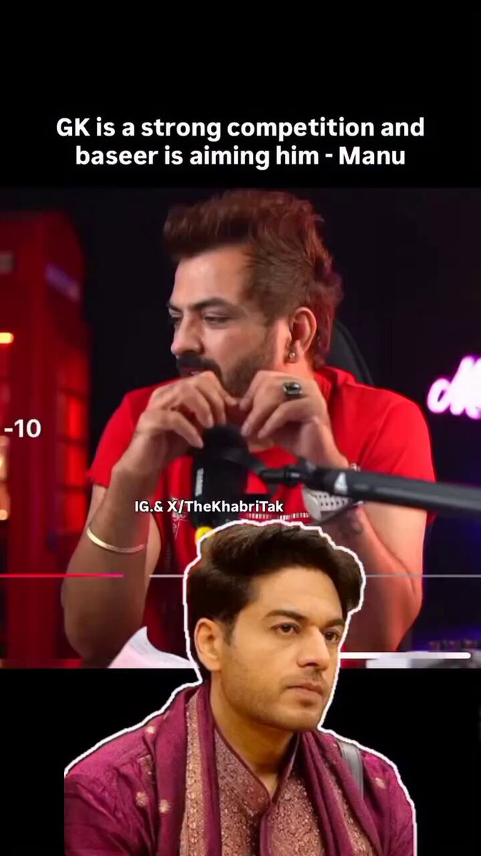 Manu : The biggest reviewer praises #GauravKhanna calls him a strong competition for #BaseerAli and others 🔥🚀 Comment - Your Opinion #BiggBoss #BiggBoss19 Gaurav Khanna Join - The Khabri Tak for more