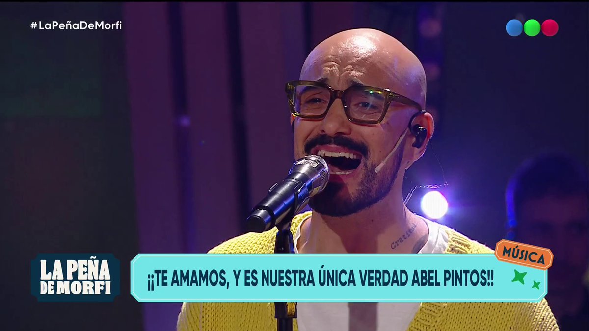 "Abel": Por la presencia de Abel Pintos en #LaPeñaDeMorfi